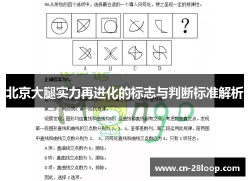 北京大腿实力再进化的标志与判断标准解析 北京大腿实力再进化的标志与判断标准解析