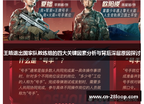 王皓退出国家队教练组的四大关键因素分析与背后深层原因探讨 王皓退出国家队教练组的四大关键因素分析与背后深层原因探讨